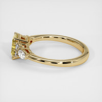 1.00 Ct. Yellow Sapphire Ring, 14K Yellow Gold 4