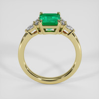 1.68 Ct. Emerald Ring, 18K Yellow Gold 3