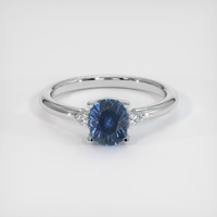 0.94 Ct. Sapphire Ring, Platinum 950 1