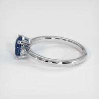 0.94 Ct. Sapphire Ring, Platinum 950 4
