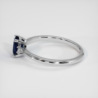 0.91 Ct. Sapphire Ring, Platinum 950 4