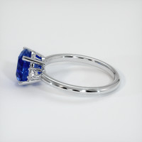 0.61 Ct. Blue Sapphire Ring, Platinum 950 4