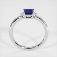 0.42 Ct. Blue Sapphire Ring, Platinum 950 3