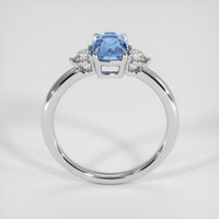 1.33 Ct. Blue Sapphire Ring, Platinum 950 3