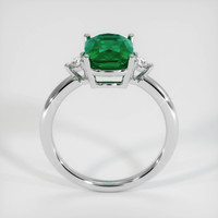 2.28 Ct. Emerald Ring, Platinum 950 3