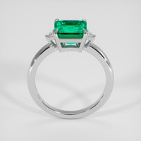 2.02 Ct. Emerald Ring, Platinum 950 3