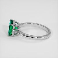 2.02 Ct. Emerald Ring, Platinum 950 4
