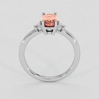 1.59 Ct. Pinkish Orange Spinel Ring, Platinum 950 3