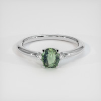 0.73 Ct. Gemstone Ring, Platinum 950 1