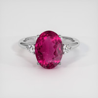 3.99 Ct. Gemstone Ring, Platinum 950 1