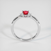 0.46 Ct. Ruby Ring, Platinum 950 3