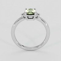 1.05 Ct. Green Sapphire Ring, Platinum 950 3