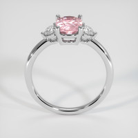 2.04 Ct. Padparadscha Sapphire Ring, Platinum 950 3