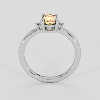 1.02 Ct. Padparadscha Sapphire Ring, Platinum 950 3
