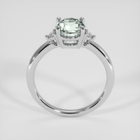 1.79 Ct. Bluish Green Sapphire Ring, Platinum 950 3