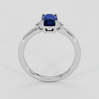 1.48 Ct. Blue Sapphire Ring, Platinum 950 3