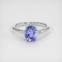 2.57 Ct. Sapphire Ring, Platinum 950 1