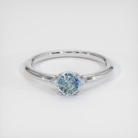 0.59 Ct. Sapphire Ring, Platinum 950 1