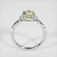 1.60 Ct. Yellow Sapphire Ring, Platinum 950 3