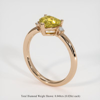 1.66 Ct. Gemstone Ring, 14K Rose Gold 2