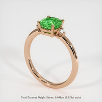 1.54 Ct. Gemstone Ring, 14K Rose Gold 2