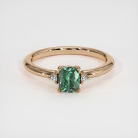 0.63 Ct. Gemstone Ring, 14K Rose Gold 1