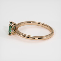 0.63 Ct. Gemstone Ring, 14K Rose Gold 4