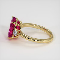 3.99 Ct. Gemstone Ring, 14K Rose Gold 4