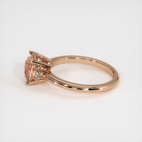 2.33 Ct. Padparadscha Sapphire Ring, 14K Rose Gold 4