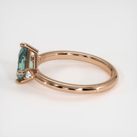 1.26 Ct. Sapphire Ring, 14K Rose Gold 4