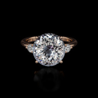 5.38 Ct. Gemstone Ring, 18K Rose Gold 1