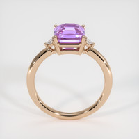 3.04 Ct. Sapphire Ring, 18K Rose Gold 3