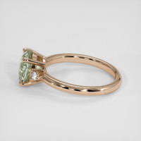 2.16 Ct. Bi Color Sapphire Ring, 18K Rose Gold 4
