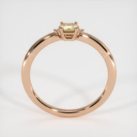 0.36 Ct. Sapphire Ring, 18K Rose Gold 3