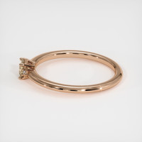 0.36 Ct. Sapphire Ring, 18K Rose Gold 4