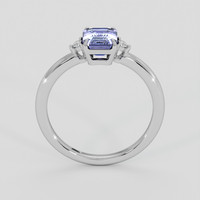 1.32 Ct. Violet Sapphire Ring, 10K White Gold 3
