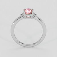 1.06 Ct. Padparadscha Sapphire Ring, 10K White Gold 3