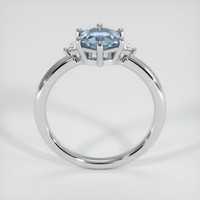 1.21 Ct. Sapphire Ring, 14K White Gold 3