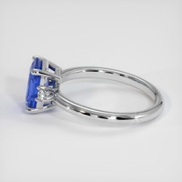 2.02 Ct. Sapphire Ring, 14K White Gold 4