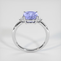 3.68 Ct. Sapphire Ring, 14K White Gold 3
