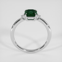 2.30 Ct. Green Sapphire Ring, 14K White Gold 3