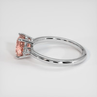 2.00 Ct. Sapphire Ring, 14K White Gold 4