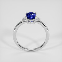 1.69 Ct. Blue Sapphire Ring, 18K White Gold 3