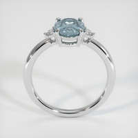 1.24 Ct. Sapphire Ring, 18K White Gold 3
