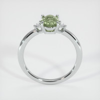 1.33 Ct. Sapphire Ring, 18K White Gold 3