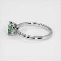 0.90 Ct. Sapphire Ring, 18K White Gold 4