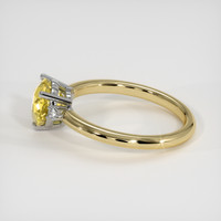 1.66 Ct. Gemstone Ring, 14K White & Yellow 4