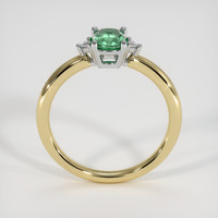 0.63 Ct. Gemstone Ring, 14K White & Yellow 3