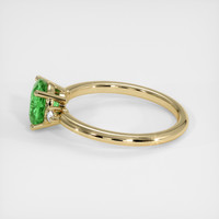 1.54 Ct. Tsavorite Garnet Ring, 10K Yellow Gold 4