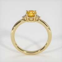 0.90 Ct. Sapphire Ring, 14K Yellow Gold 3